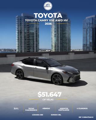 Toyota Camry 2026