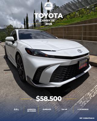 Toyota Camry SE 2026