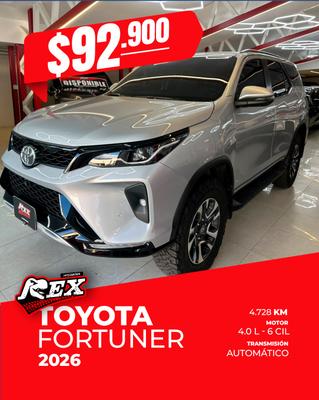 Toyota Fortuner 2026
